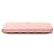Cartera larga Chanel Pink CC acolchado Caviar Zip Around Rosa - vista 3