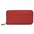 Cartera larga Hermès Red Epsom Azap Silk Roja
