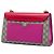 Borsa a Spalla Gucci Beige Medium GG Supreme Padlock - vista 2