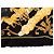 Fazzoletto di seta Hermès Black Cosmos Square Nero - vista 6