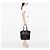 Tote Spinnaker in nylon nero Bottega Veneta - vista 7