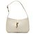 Saint Laurent Le 5 a 7 in pelle di vitello liscia bianca Bianco