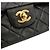 Chanel Black Medium Classic Lambskin Double Flap Schwarz - Ansicht 11