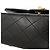 Chanel Black Medium Classic Lambskin Double Flap Schwarz - Ansicht 9