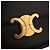 Céline Celine Black Classique Shiny Calfskin Triomphe Crossbody Nero - vista 5