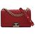Chanel Red Old Medium Quilted Caviar Boy Flap Rosso