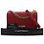 Chanel Red Old Medium Quilted Caviar Boy Flap Rosso - vista 15