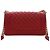 Chanel Red Old Medium Quilted Caviar Boy Flap Rosso - vista 2