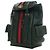 Gucci Green Large Rucksack aus Kalbsleder Web Ophidia Grün Dunkelgrün - Ansicht 2