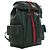 Gucci Green Large Rucksack aus Kalbsleder Web Ophidia Grün Dunkelgrün - Ansicht 3