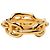 Hermès Gold Vergoldeter Regate Schalsring Golden - Ansicht 2