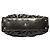 Borsa Gucci Black Coated Canvas Bamboo Dialux Pop Nero - vista 3