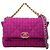 Chanel Purple Large Tweed 19 Flap Roxo