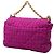 Chanel Purple Large Tweed 19 Flap Roxo - vista 2