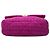 Chanel Purple Large Tweed 19 Flap Roxo - vista 3