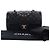 Chanel Black Mini CC Matelassé Lambskin Lucido Half Flap Nero - vista 15