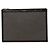 Clutch in pelle nera borchiata Saint Laurent Nero