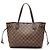 Louis Vuitton Marrone Damier Ebene Neverfull PM