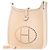 Hermès White Clemence Evelyne 16 Amazone Blanc Écru - vue 5