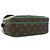 Sac Messenger Louis Vuitton Marron Monogram Macassar S Lock - vue 11