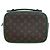 Sac Messenger Louis Vuitton Marron Monogram Macassar S Lock - vue 4