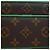 Sac Messenger Louis Vuitton Marron Monogram Macassar S Lock - vue 8
