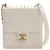 Chanel White Small Quilted Lambskin Chic Pearls Flap Bianco