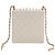 Chanel White Small Quilted Lambskin Chic Pearls Flap Bianco - vista 4
