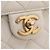 Chanel White Small Quilted Lambskin Chic Pearls Flap Bianco - vista 6