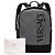 Versace Rucksack aus Nylon in Grau mit Logo-Print Braun - Ansicht 7