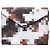 Louis Vuitton Marrone Damier Cowmooflage Mark Folder Marrone scuro