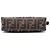Clutch Fendi en lona Zucca marrón - vista 3