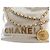 Chanel White Mini Shiny Calfskin 22 Hobo Bianco - vista 8
