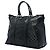 Weekender Gucci nero con stampa GG - vista 2