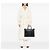 Weekender Gucci nero con stampa GG - vista 5