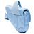 Sac bandoulière Saddle en tissu technique Dior Blue ERL Oblique Mirage Bleu Bleu clair - vue 2