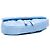 Sac bandoulière Saddle en tissu technique Dior Blue ERL Oblique Mirage Bleu Bleu clair - vue 3