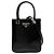 Borsa Prada Black Small Spazzolato Leather Satchel Nero