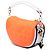 Dior Orange Micro Lambskin Cannage Dior Vibe Hobo Arancione - vista 2
