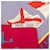 Sciarpa in seta Hermès Purple En Course 90 - vista 2