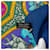 Sciarpa in seta Hermès Blue Qalamdan  - vista 5