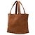 ALAÏA Tote Le Cabas in nubuck marrone - vista 2