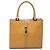 Borsa Jackie in pelle di vitello marrone Gucci Caramello