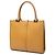 Borsa Jackie in pelle di vitello marrone Gucci Caramello - vista 2
