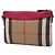 Borsa a tracolla Burberry Peyton in tela House Check marrone Marrone chiaro - vista 2