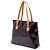 Louis Vuitton Purple Monogram Vernis Brentwood Porpora - vista 2