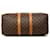 Louis Vuitton Marrone Monogram Keepall 45 - vista 3