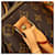 Louis Vuitton Marrone Monogram Keepall 45 - vista 6