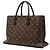 Tote Louis Vuitton Marrone Monogram Flower - vista 2