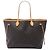 Louis Vuitton Marrone Monogram Neverfull MM